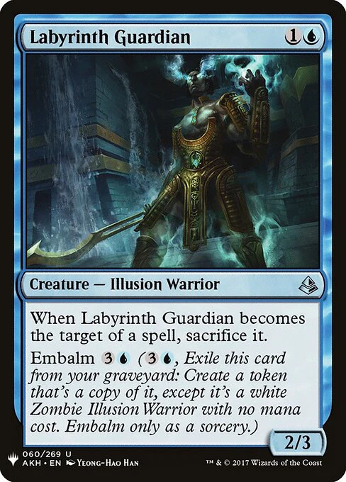 Labyrinth Guardian (AKH-60) - The List