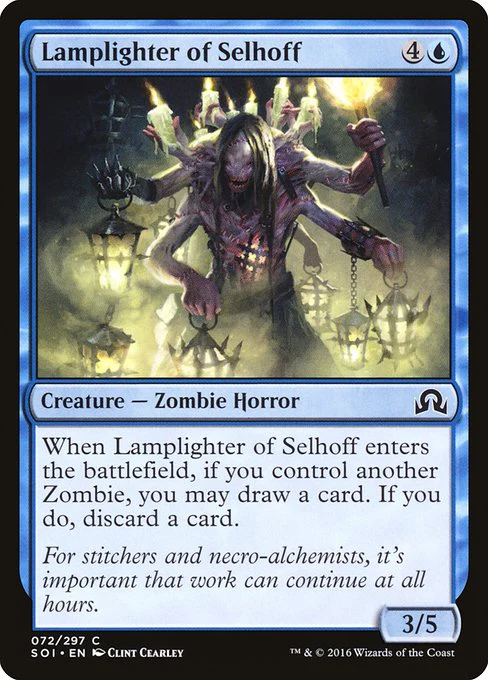 Lamplighter of Selhoff (72) (Foil) - Shadows over Innistrad