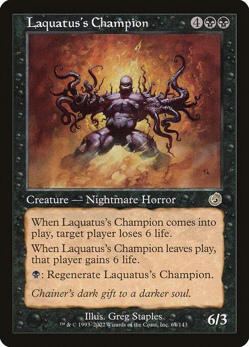 Laquatus's Champion (67) - Torment