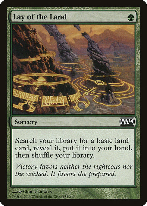 Lay of the Land (183) (Foil) - Magic 2014