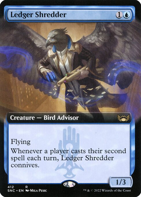 Ledger Shredder (412) - EXTENDED ART - Streets of New Capenna