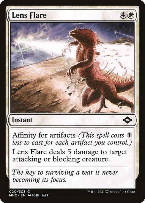 Lens Flare (20) (Foil) - Modern Horizons 2