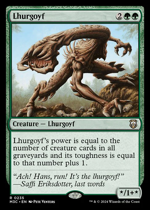 Lhurgoyf (235) - Modern Horizons 3 Commander