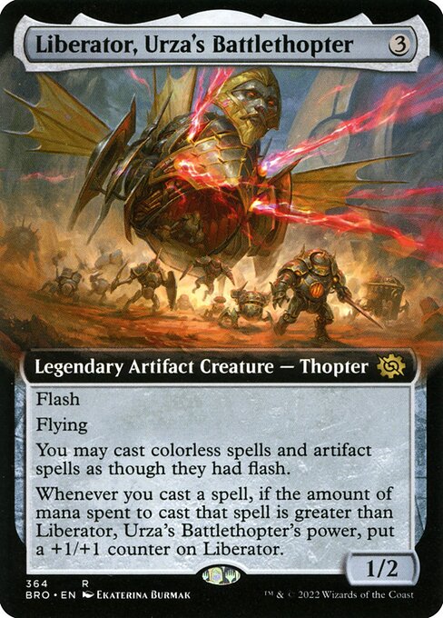 Liberator, Urza's Battlethopter (364) - EXTENDED ART - The Brothers' War