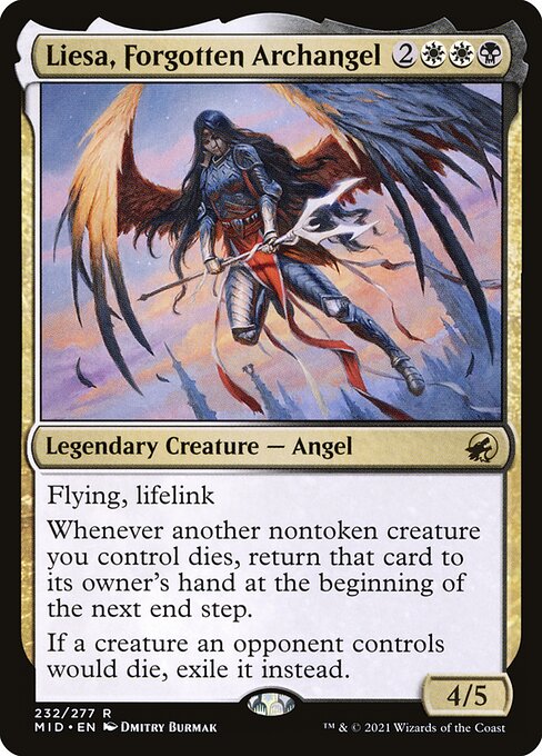 Liesa, Forgotten Archangel (232) - Innistrad: Midnight Hunt