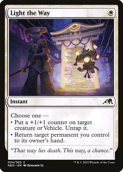 Light the Way (24) - Kamigawa: Neon Dynasty