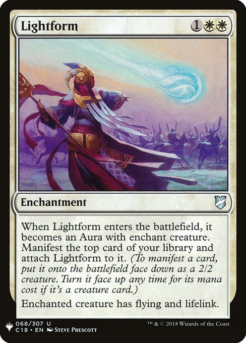 Lightform (C18-68) - The List