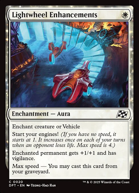 Lightwheel Enhancements (20) (Foil) - Aetherdrift