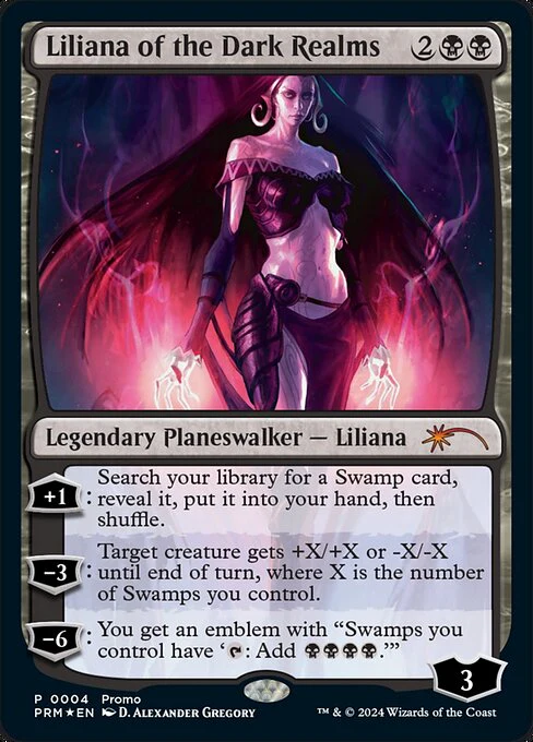 Liliana of the Dark Realms (2024-8) (Foil) - Media and Collaboration Promos