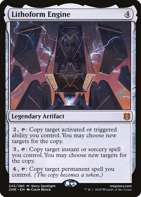 Lithoform Engine (245p) - Zendikar Rising Promos