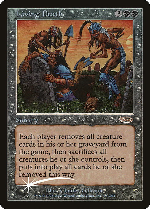 Living Death (3) (Foil) - Judge Gift Cards 2003