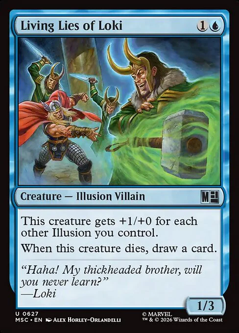 Living Lies of Loki (627) - Marvel Super Heroes Commander