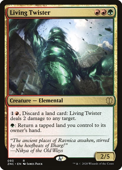 Living Twister (93) - Zendikar Rising Commander