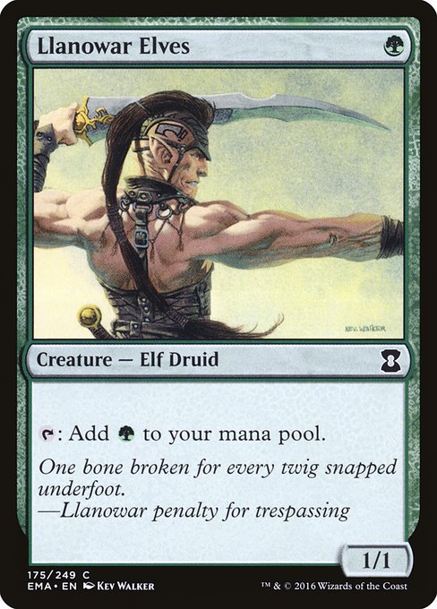 Llanowar Elves (175) - Eternal Masters
