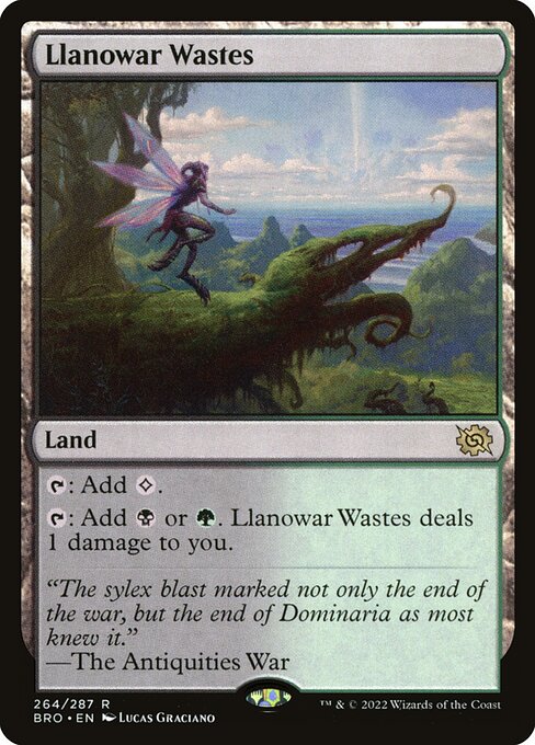 Llanowar Wastes (264) - The Brothers' War
