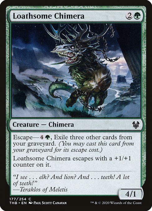 Loathsome Chimera (177) (Foil) - Theros Beyond Death