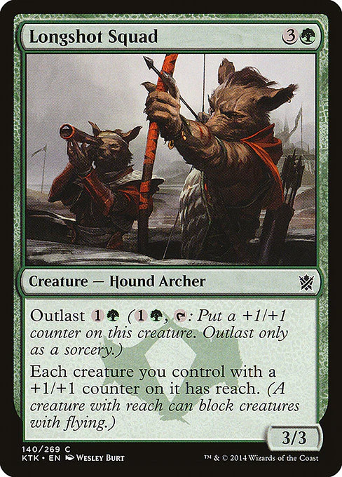 Longshot Squad (140) (Foil) - Khans of Tarkir
