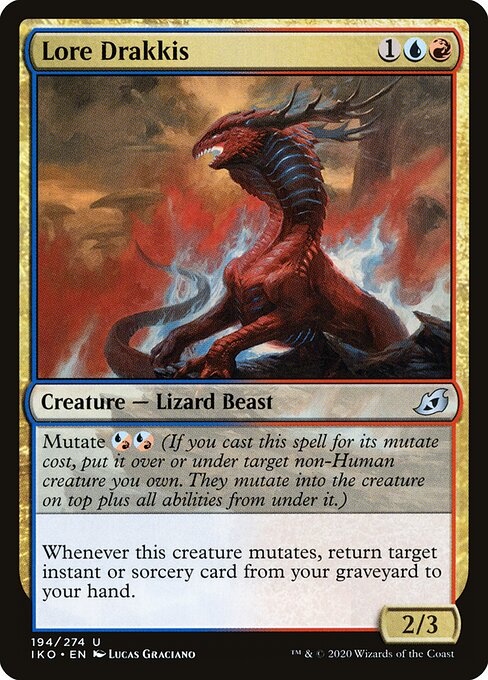 Lore Drakkis (194) (Foil) - Ikoria: Lair of Behemoths