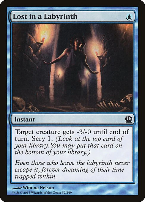 Lost in a Labyrinth (52) (Foil) - Theros