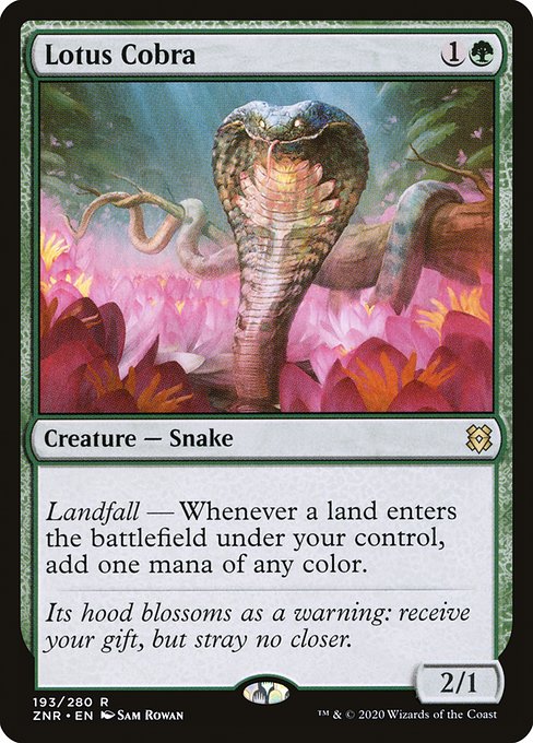 Lotus Cobra (193) - Zendikar Rising