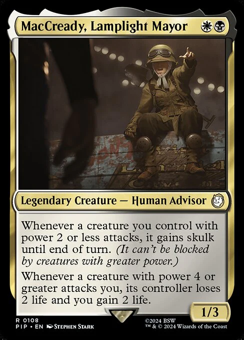 MacCready, Lamplight Mayor (108) (Foil) - Fallout