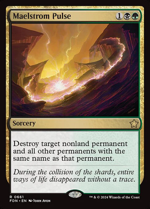 Maelstrom Pulse (661) - Foundations