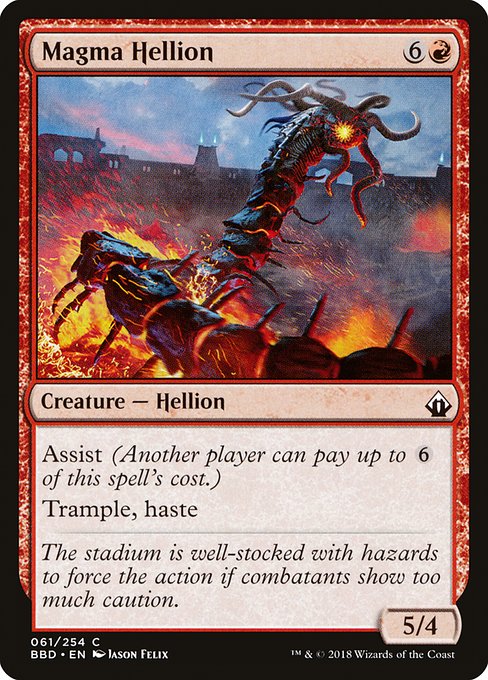 Magma Hellion (61) (Foil) - Battlebond
