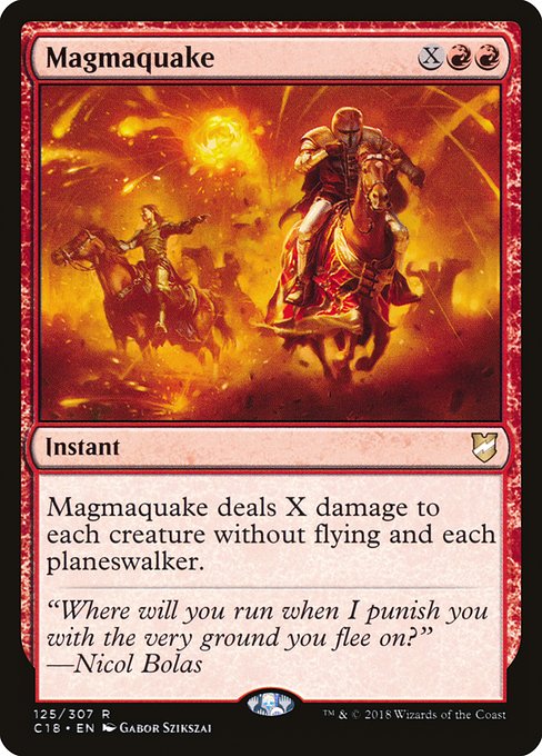 Magmaquake (125) - Commander 2018