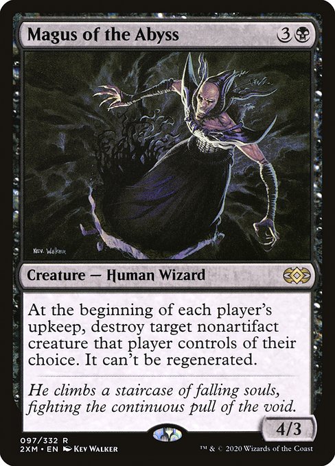 Magus of the Abyss (97) (Foil) - Double Masters