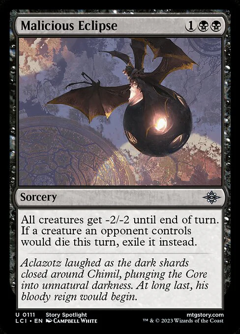 Malicious Eclipse (111) - The Lost Caverns of Ixalan