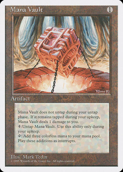Mana Vault (334) - Fourth Edition