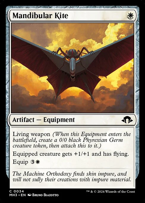 Mandibular Kite (34) (Foil) - Modern Horizons 3