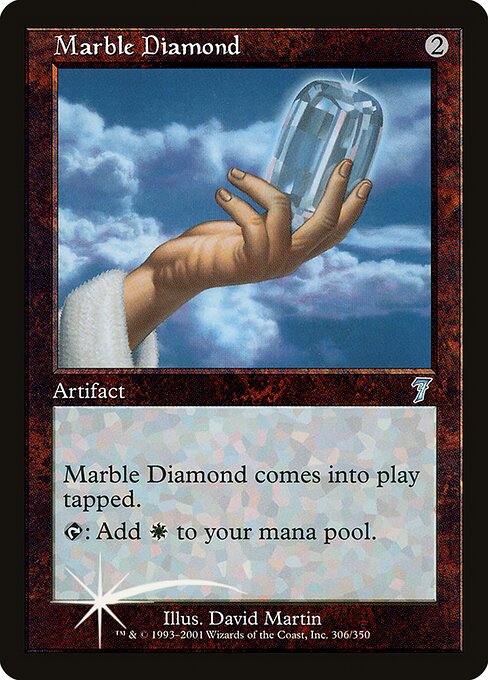 Marble Diamond (306★) (Foil) - Seventh Edition