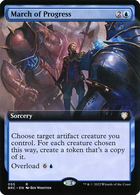 March of Progress (55) - EXTENDED ART - The Brothers' War Commander
