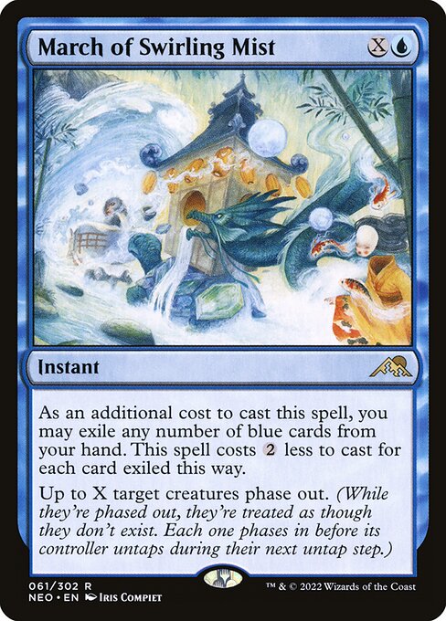 March of Swirling Mist (61) - Kamigawa: Neon Dynasty