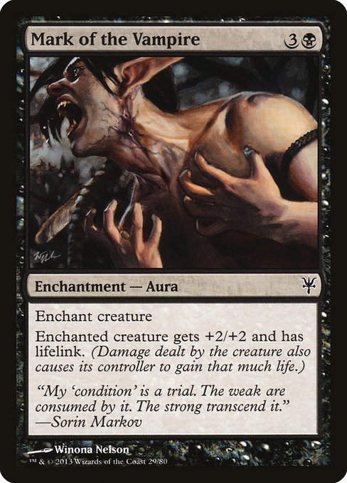 Mark of the Vampire (29) - Duel Decks: Sorin vs. Tibalt