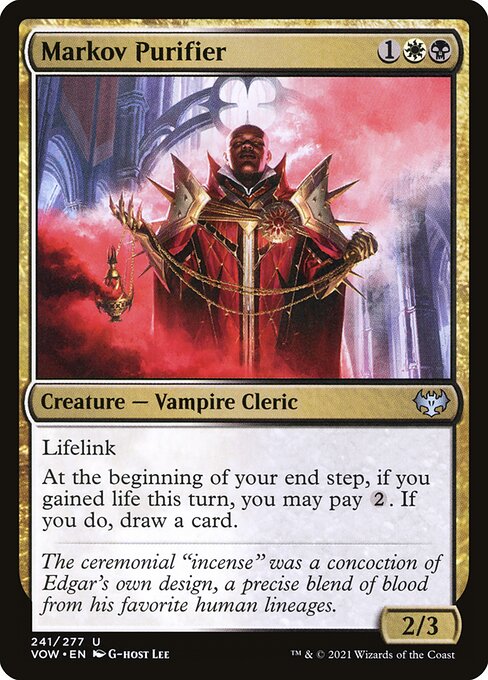 Markov Purifier (241) - Innistrad: Crimson Vow