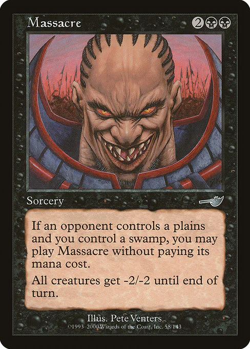 Massacre (58) (Foil) - Nemesis