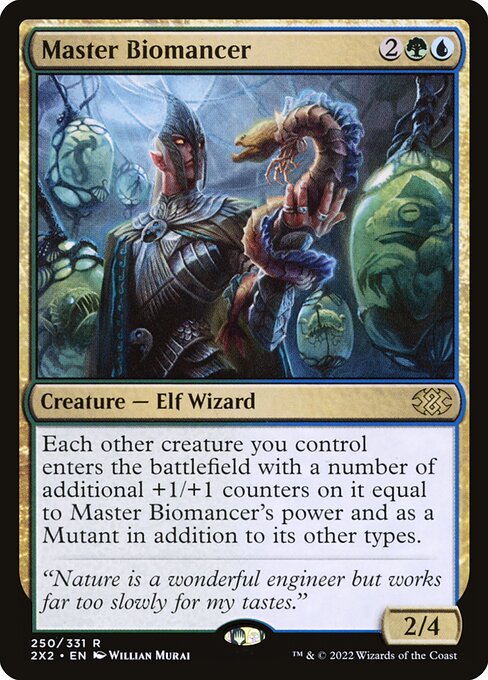 Master Biomancer (250) (Foil) - Double Masters 2022