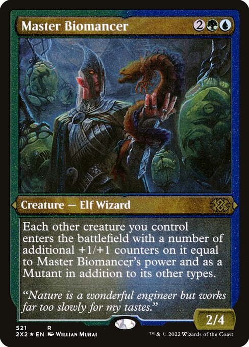 Master Biomancer (521) (Etched) - Double Masters 2022