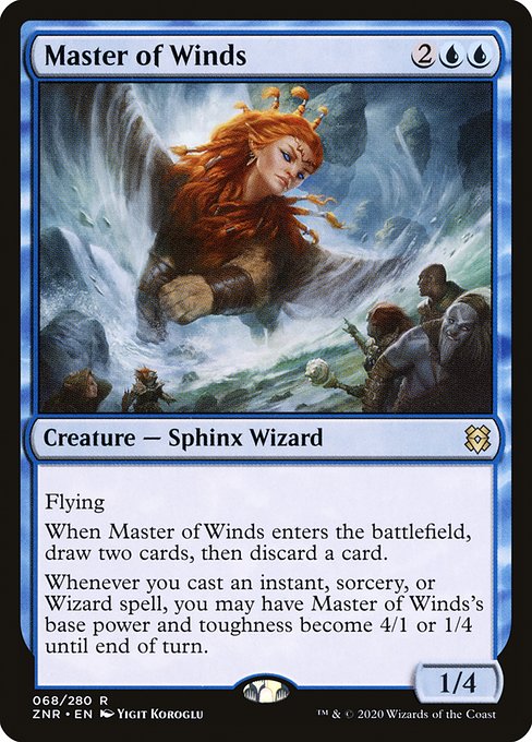 Master of Winds (68) - Zendikar Rising