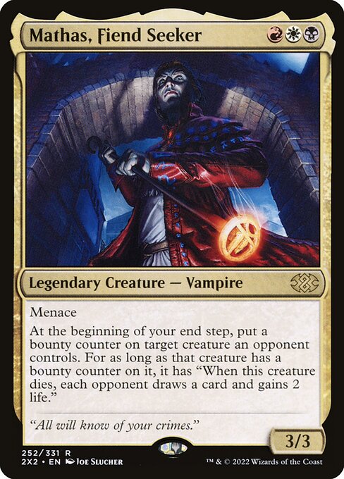 Mathas, Fiend Seeker (252) - Double Masters 2022