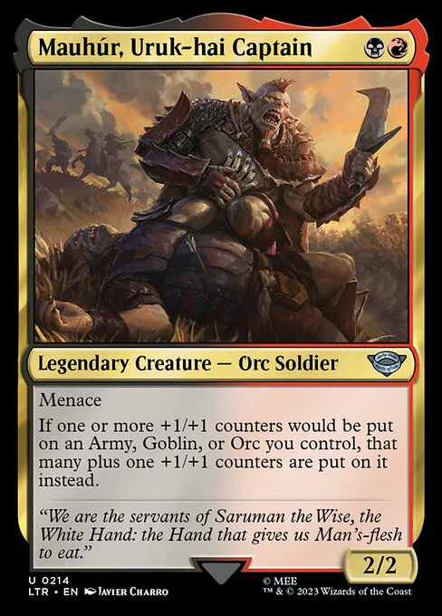 Mauhúr, Uruk-hai Captain (214) - The Lord of the Rings: Tales of Middle-earth