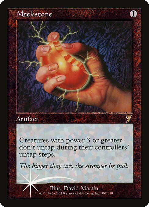Meekstone (307★) (Foil) - Seventh Edition