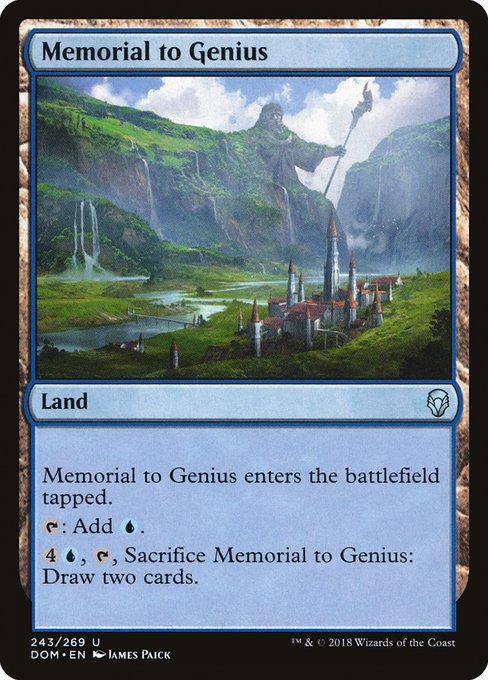 Memorial to Genius (243) (Foil) - Dominaria