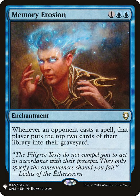 Memory Erosion (CM2-45) - The List