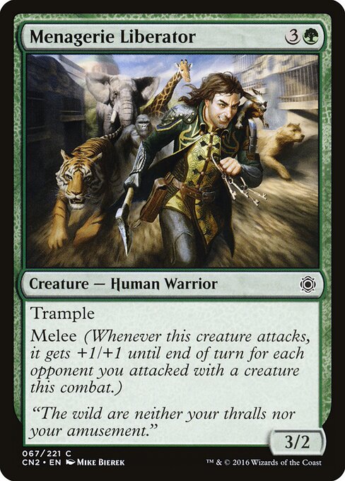 Menagerie Liberator (67) (Foil) - Conspiracy: Take the Crown