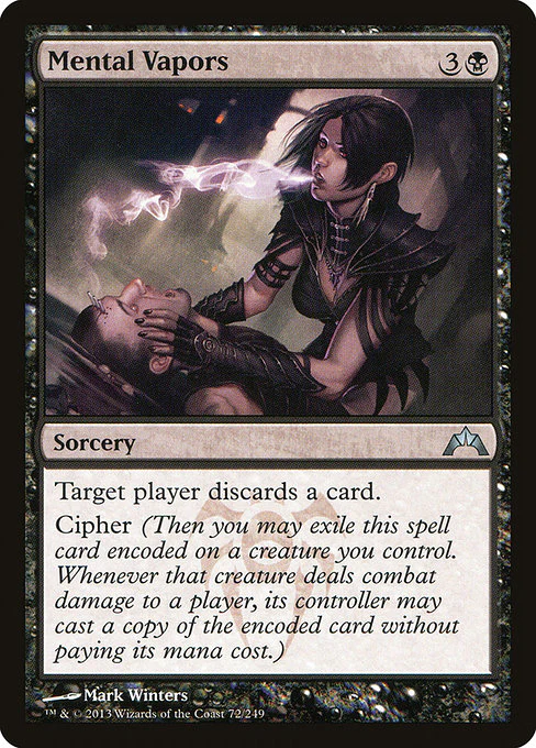 Mental Vapors (72) (Foil) - Gatecrash