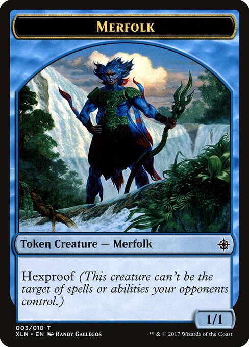 Merfolk (3) - Ixalan Tokens