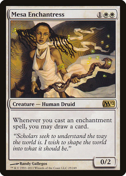Mesa Enchantress (25) - Magic 2012
